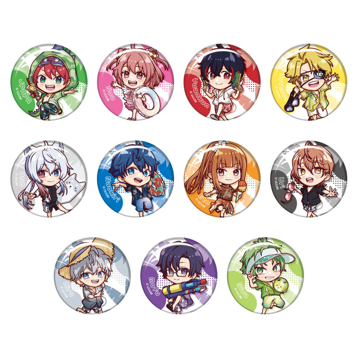 TR缶バッジ SDイラスト